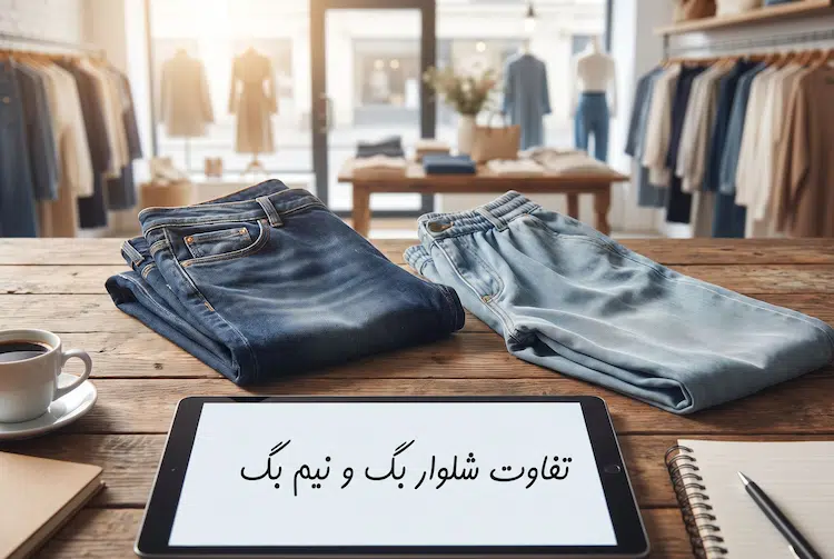 تفاوت شلوار بگ و نیم بگ