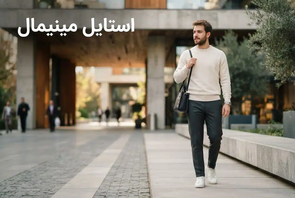 استایل مینیمال مردانه