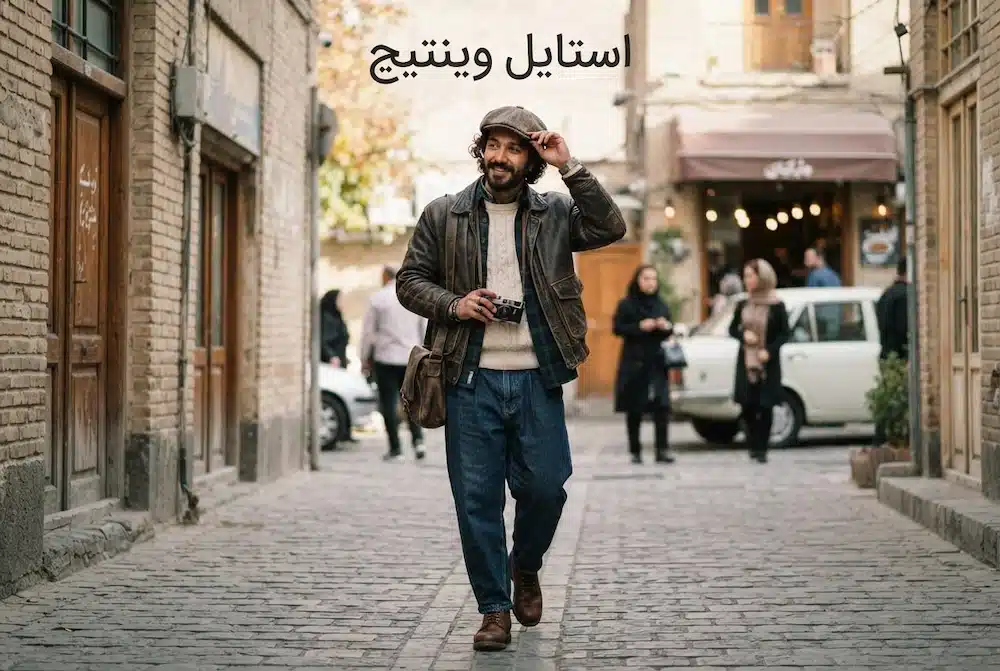 استایل وینتیج مردانه