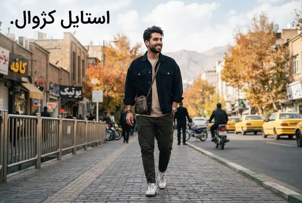 استایل کژوال مردانه